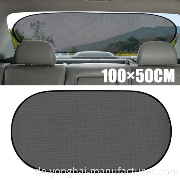 Autoauto zusammenklappbarer Netzglasisolierung Universal Vorhang Summer Side Sunshade für Heckscheibe